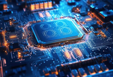 abstract futuristic digital technology background, cpu motherboard